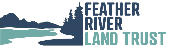 Branding banner for Feather River Land Trust