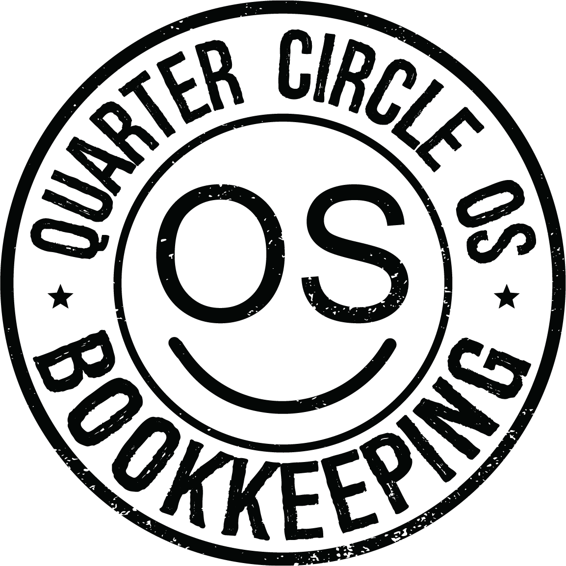 Branding banner for Quarter Circle OS Bookkeeping