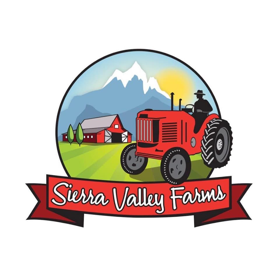 Branding banner for Sierra Valley Farms