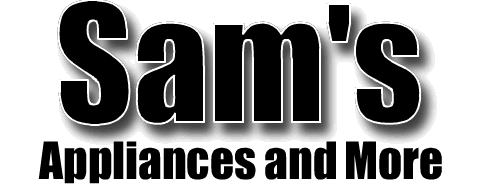 Branding banner for Sam's TV and Appliance