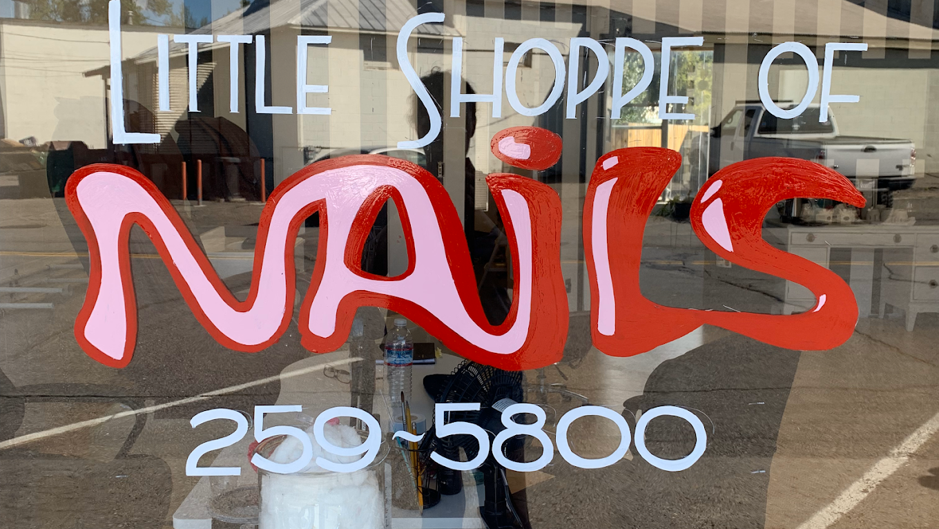 Branding banner for Little Shoppe of Nails