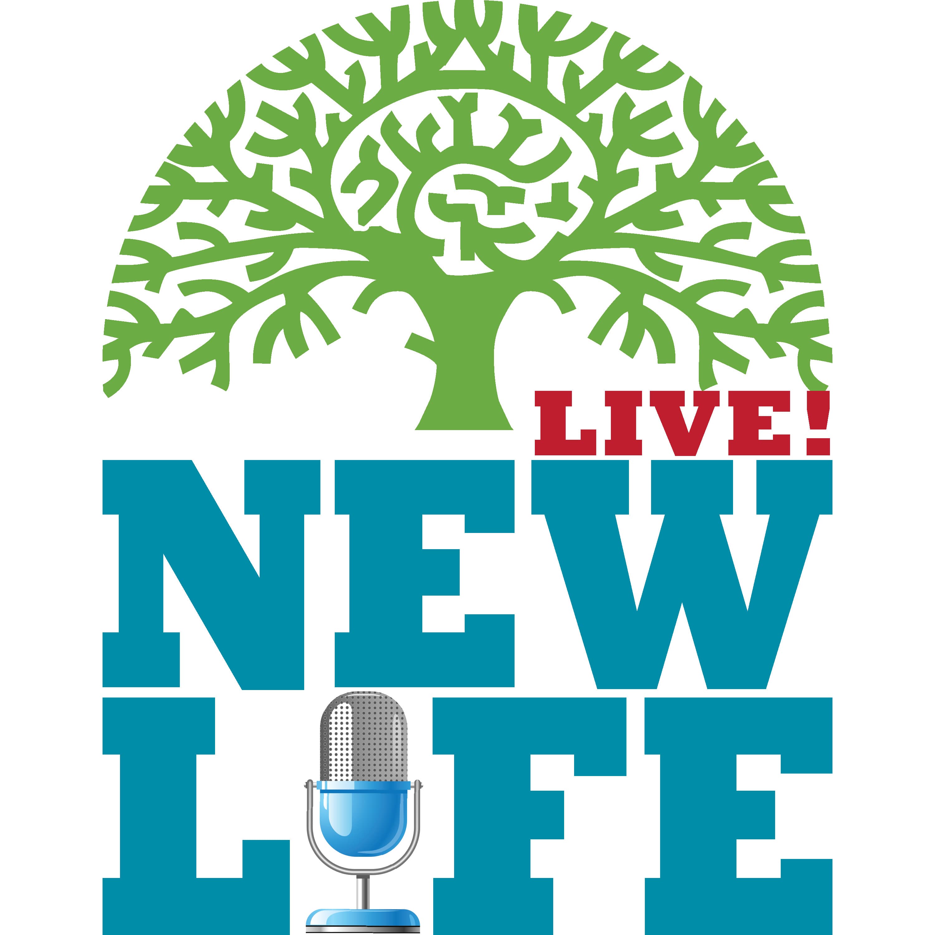 Branding banner for New Life Broadcasting