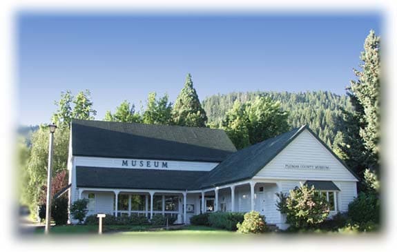 Branding banner for Plumas County Museum Association Inc
