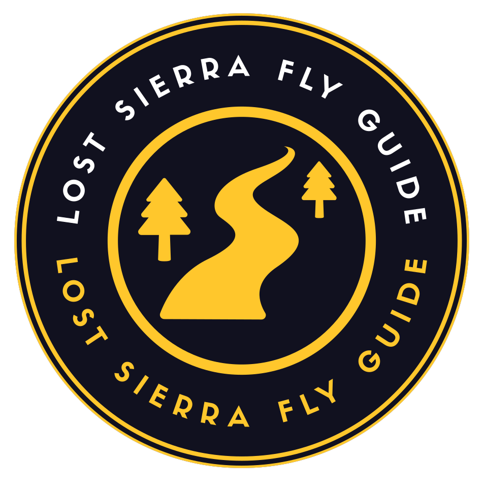Branding banner for Lost Sierra Fly Guide