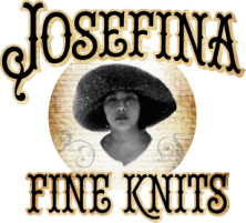 Branding banner for Josefina Fine Knits
